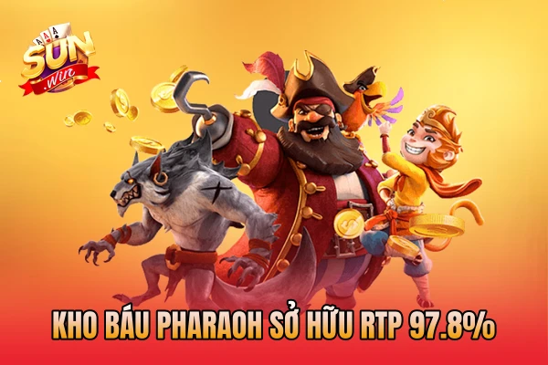 Kho Báu Pharaoh sở hữu RTP 97.8%