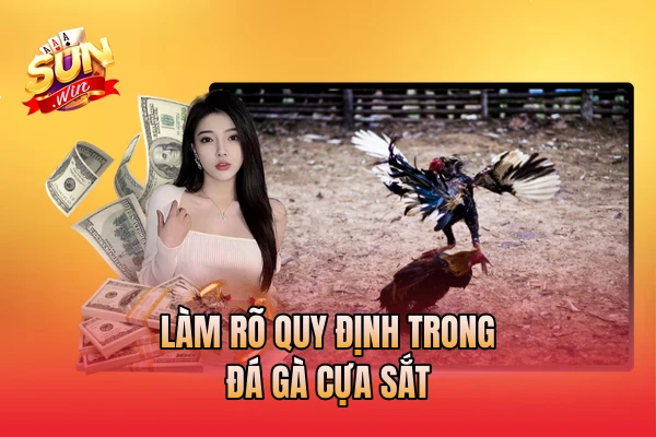Làm rõ quy định trong đá gà cựa sắt